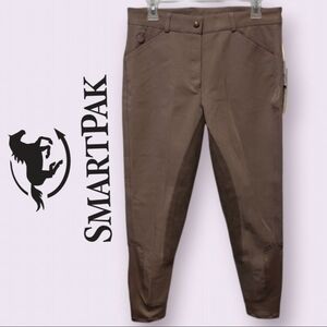 Smartpak Piper NWT Breeches Size 32 Full Set Taupe Plum Mid Rise